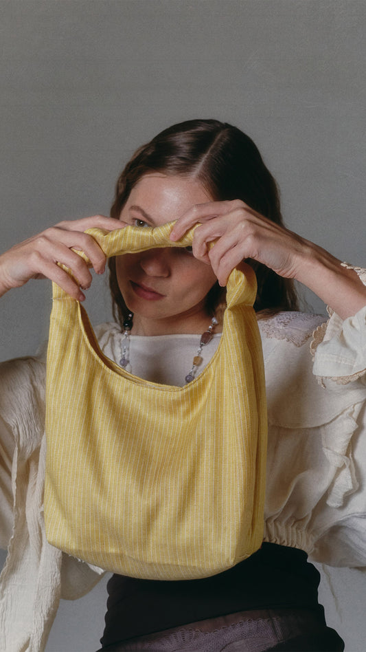 Sarı Bülbül Kutnu Çanta