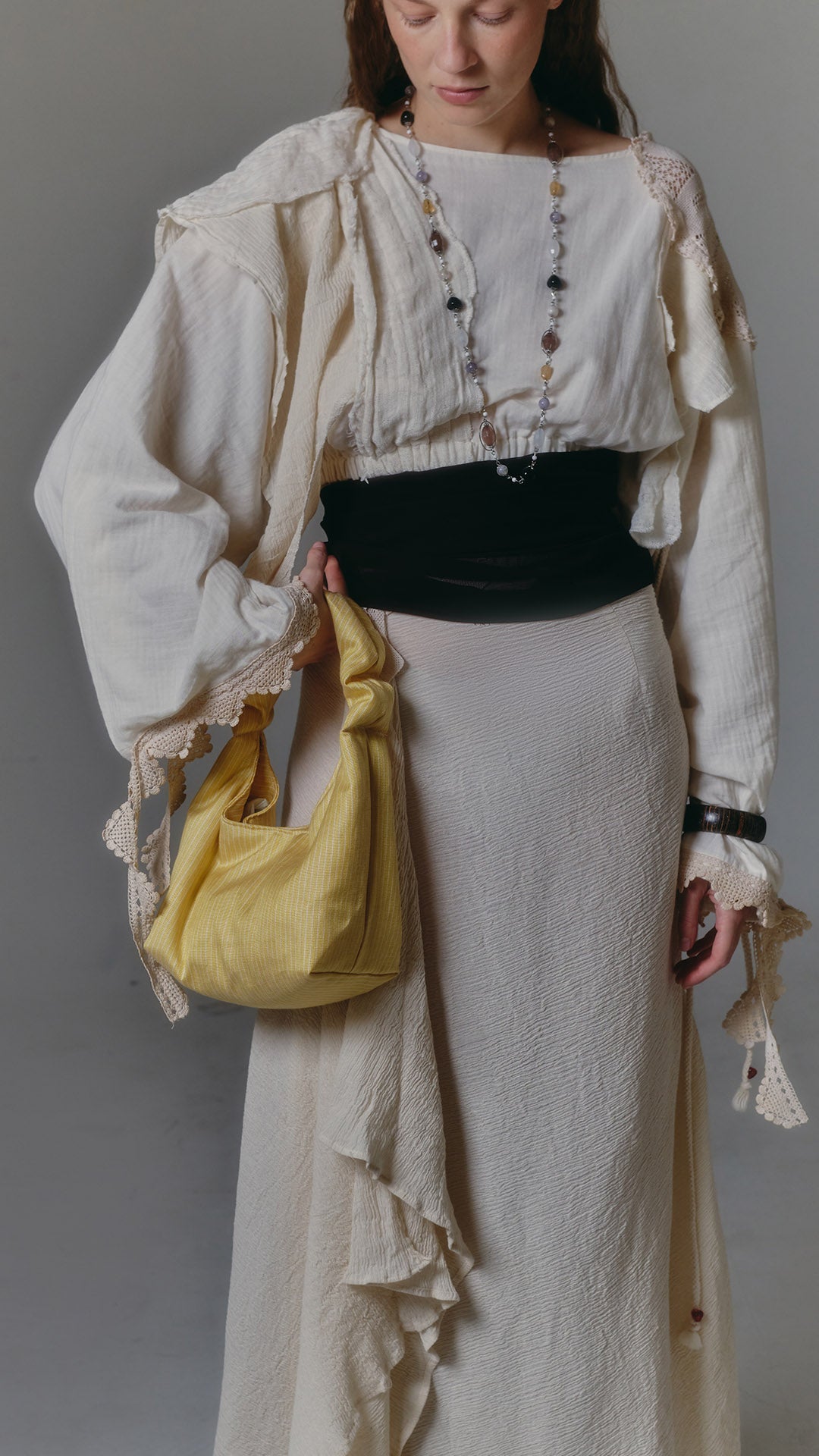 Sarı Bülbül Kutnu Çanta